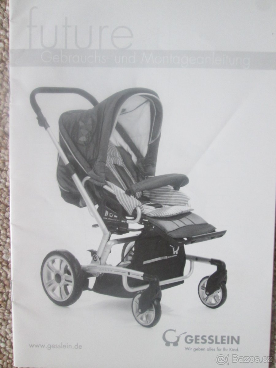 Kombinovaný kočárek GESSLEIN F1 FUTURE - 2