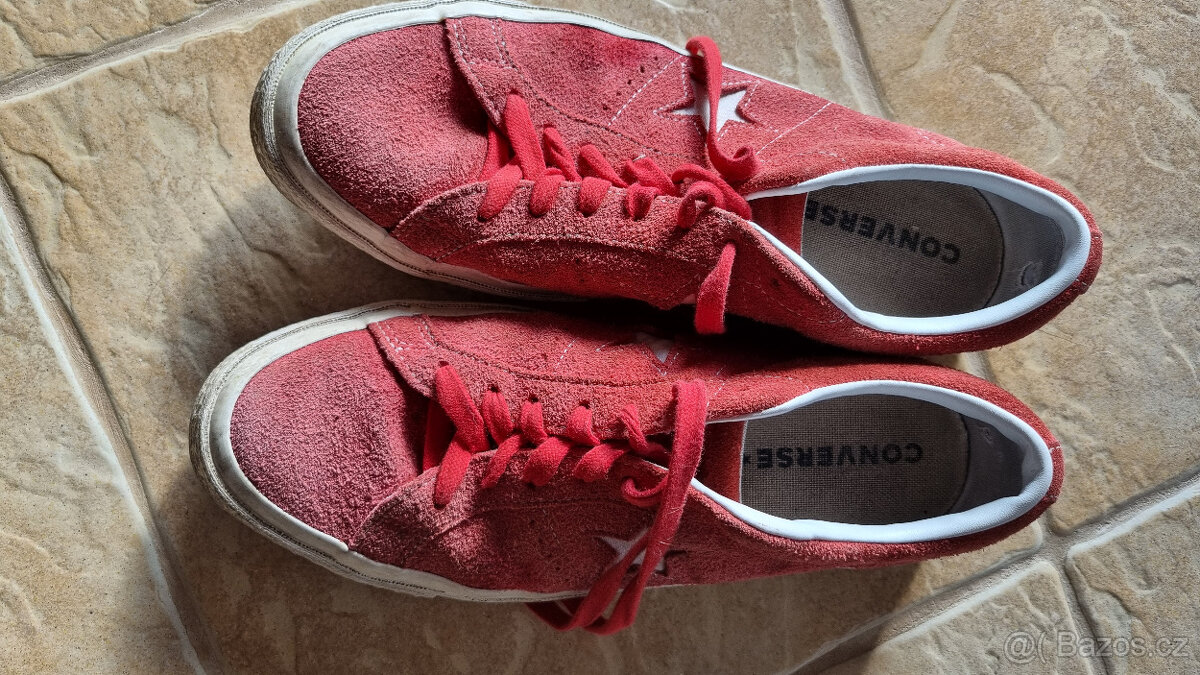 Converse tenisky Cons One Star Pro červené vel. 43 - 2