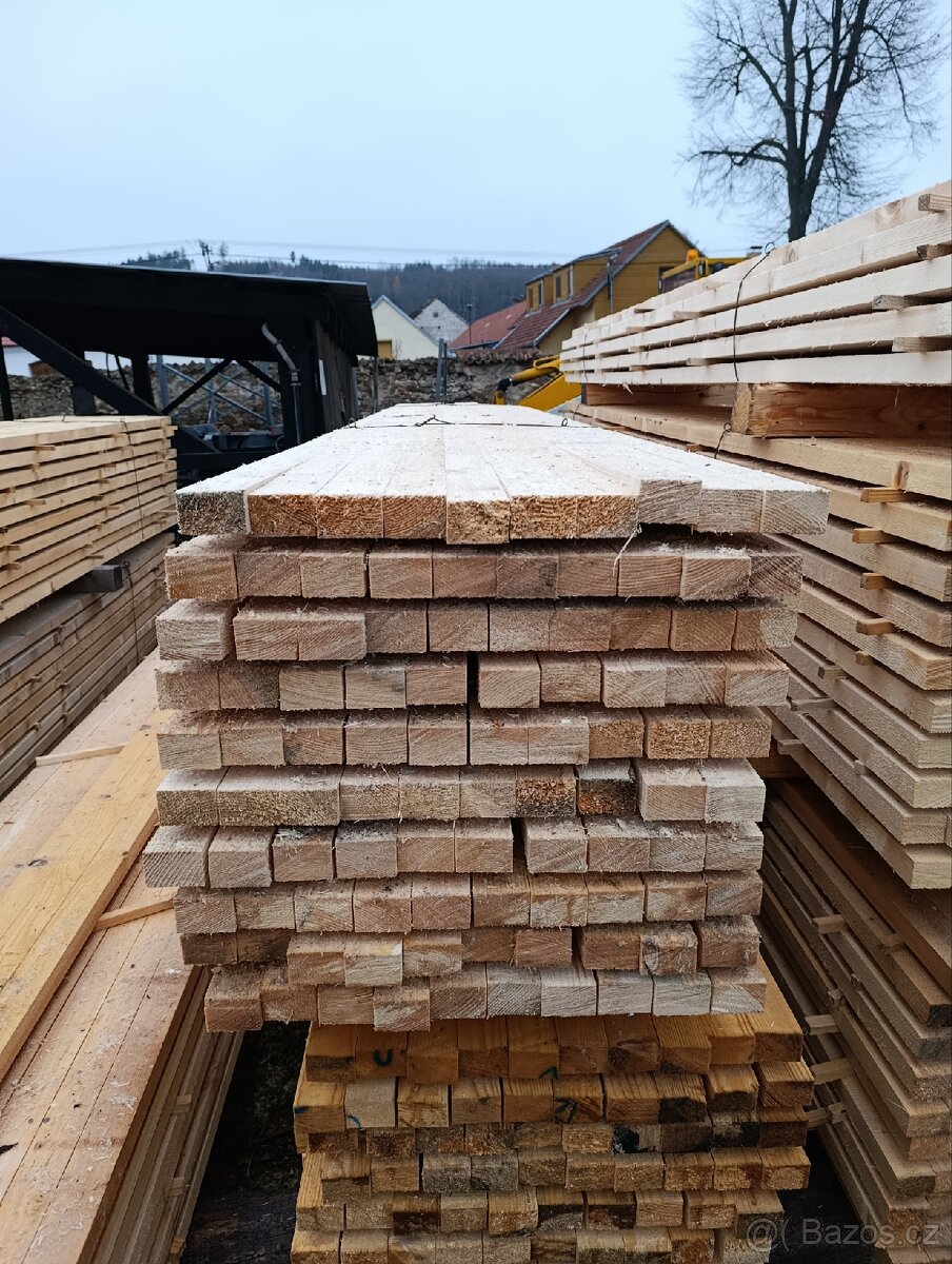 Střešní latě - 2