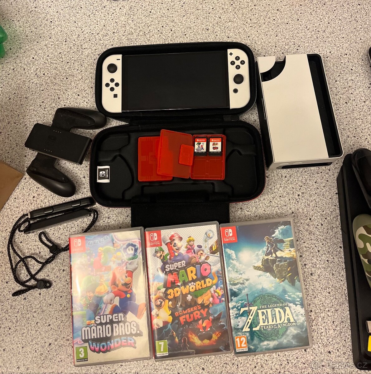 NOVÉ Nintendo switch OLED se vším + hry - 2