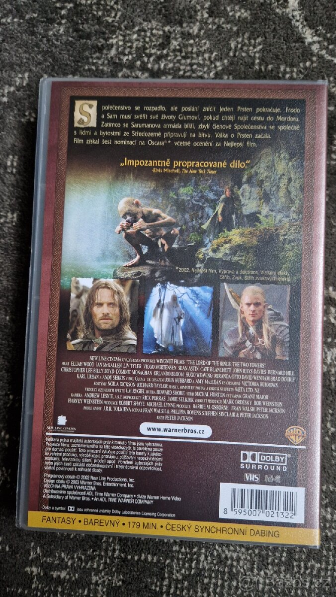 Pán prstenů - Dvě věže - VHS - 2