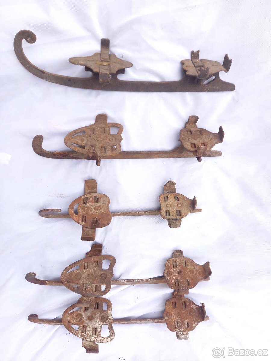 Starodávné brusle - 2