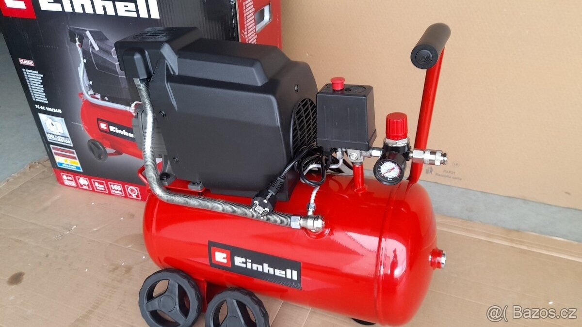 Olejový kompresor Einhell 8 bar - 2
