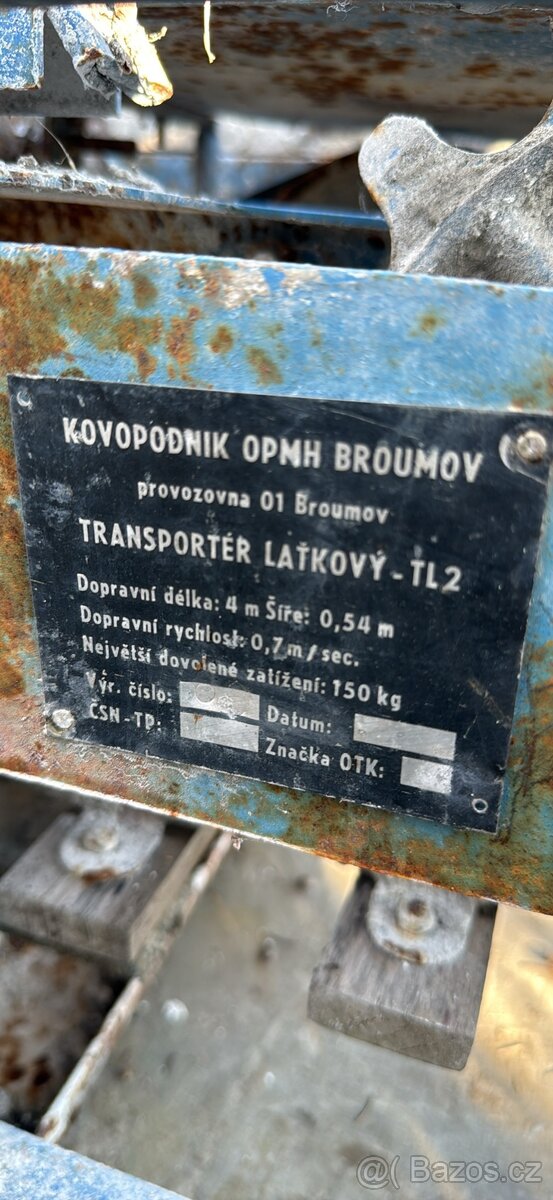 Pásový dopravník - 2