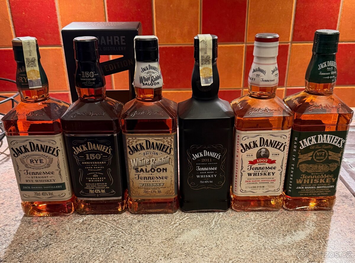 Jack Daniels sbírka - 2