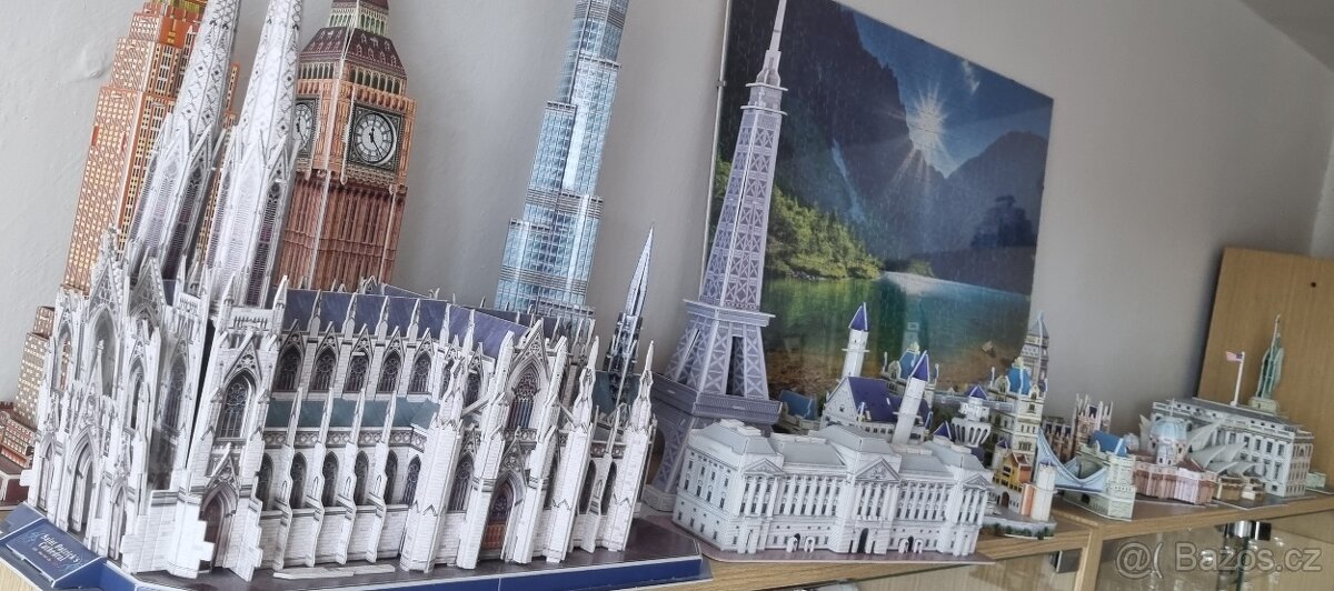 Sbírka staveb 3D puzzle - 2