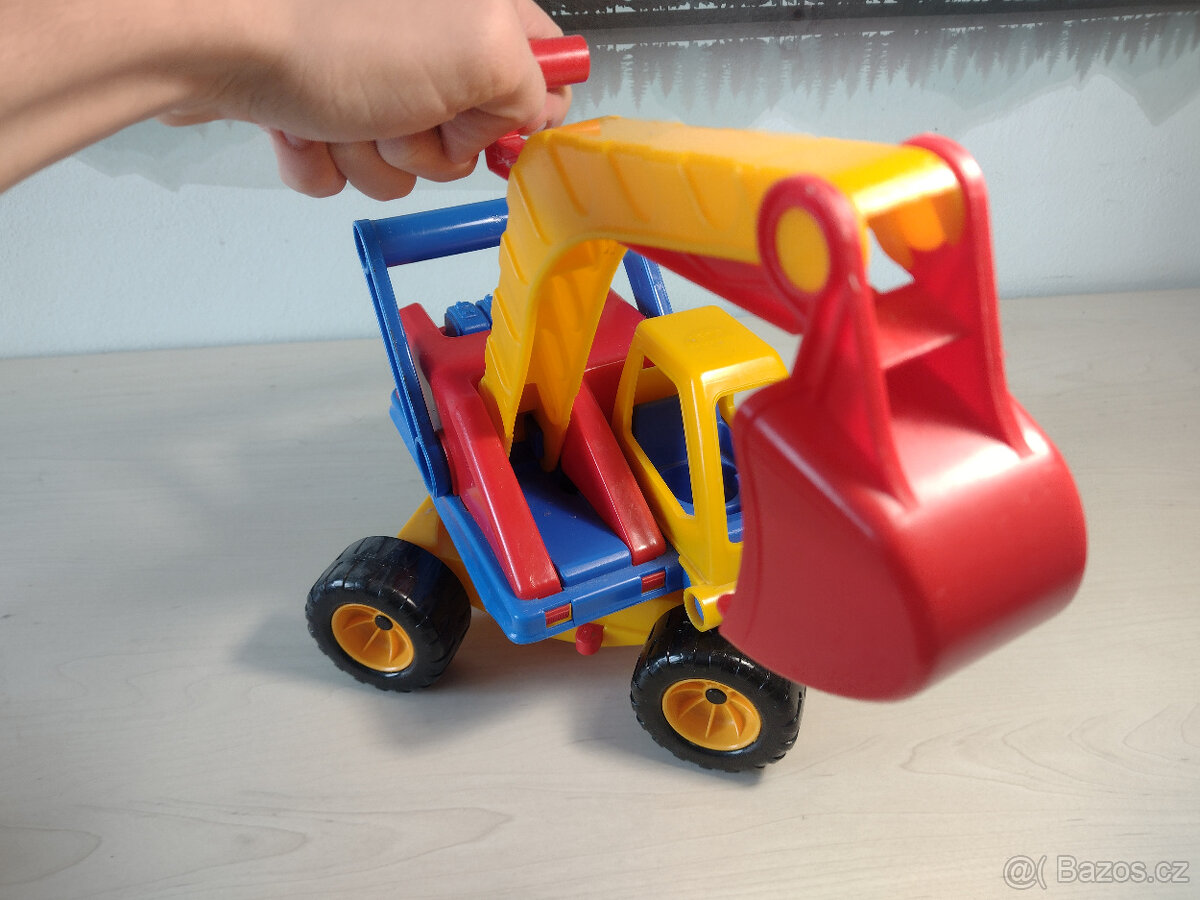 Hračka - Plastový bagr - 2