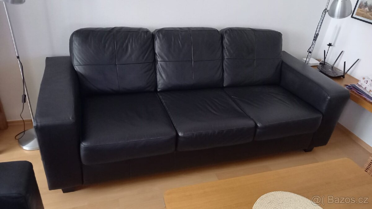 Kožená sedačka Ikea - 2