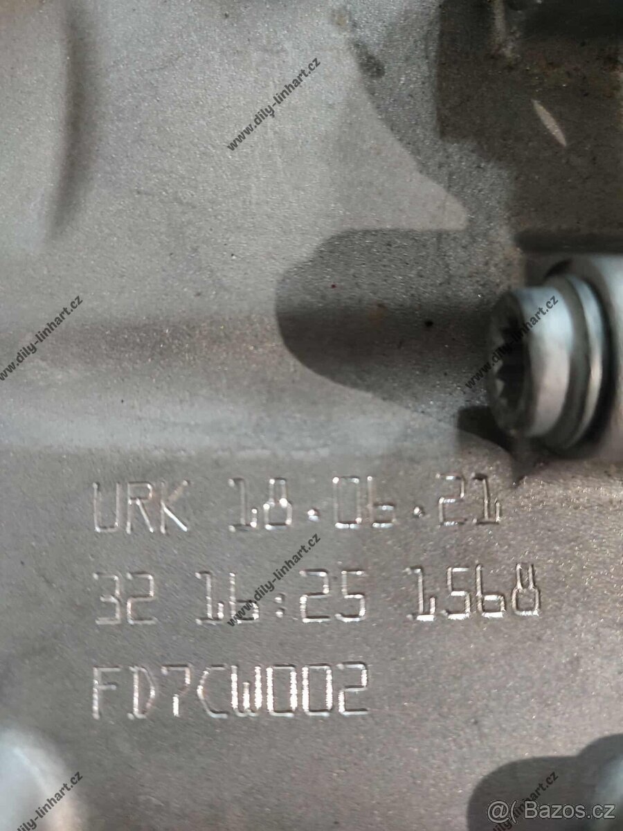 Škoda - automatická DSG převodovka typ URK 1.5TSI - 2