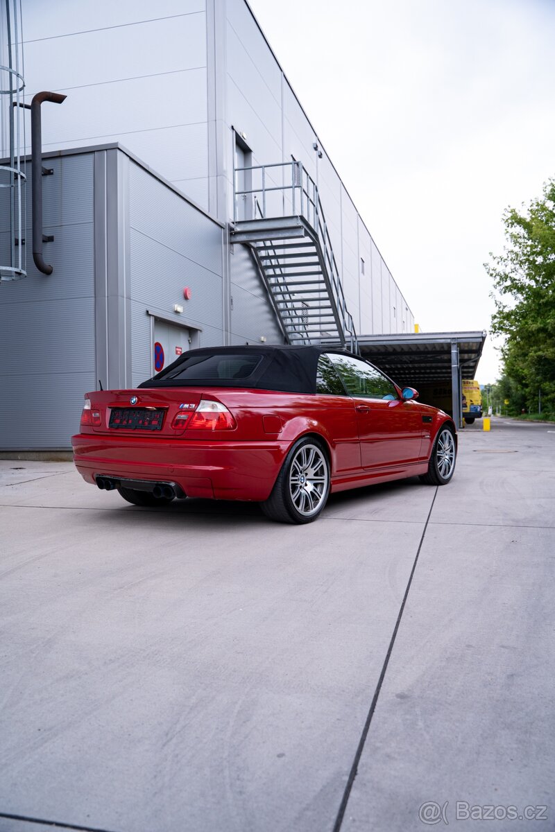 BMW E46 M3 Cabrio Imola Red - 2