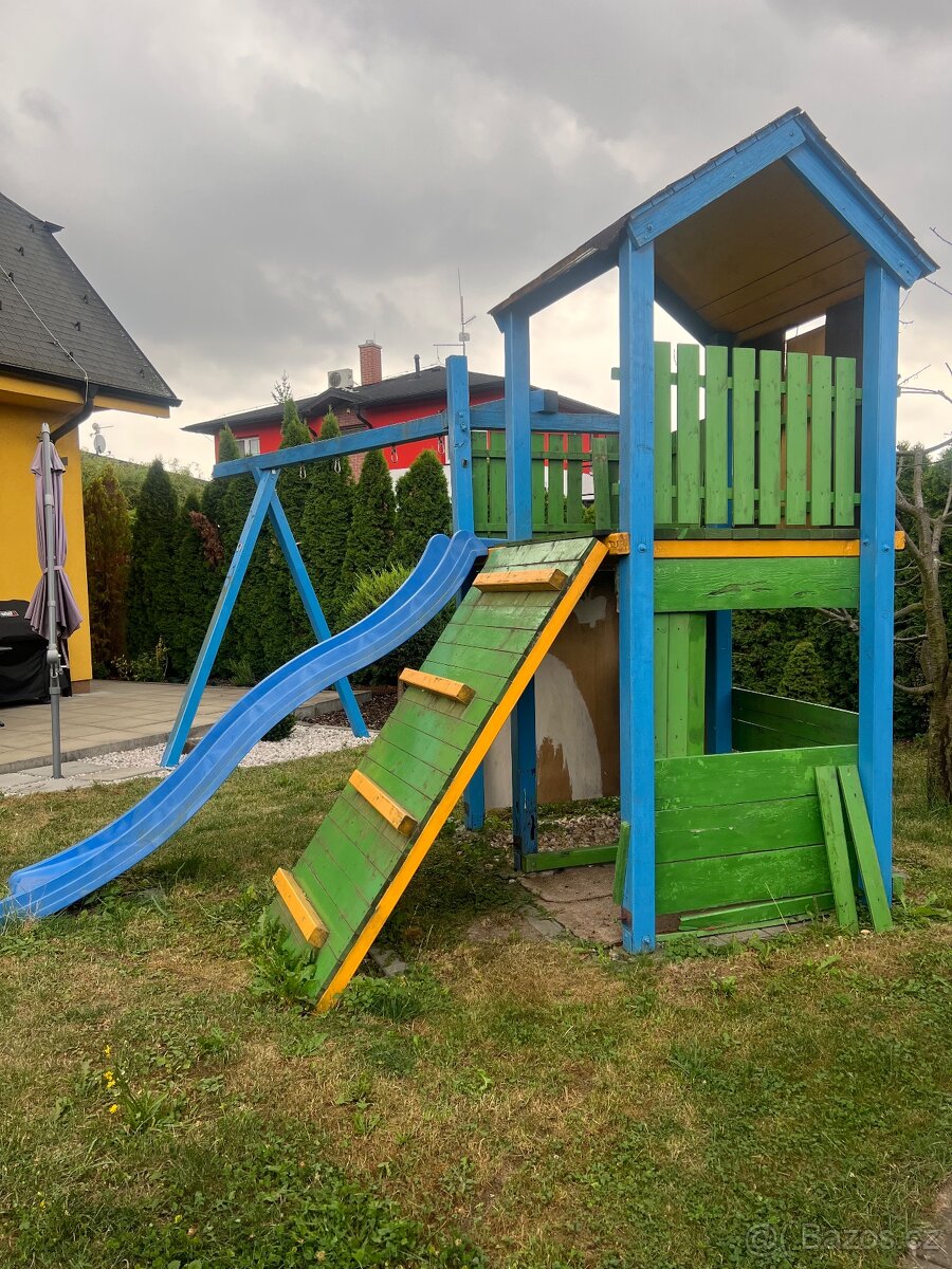 Dětské hřiště – dřevěné - 2