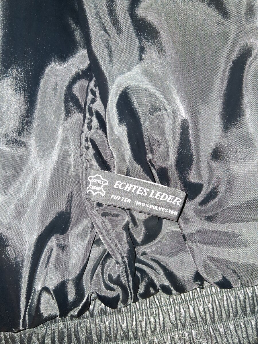 Pánská kožená vesta - 2