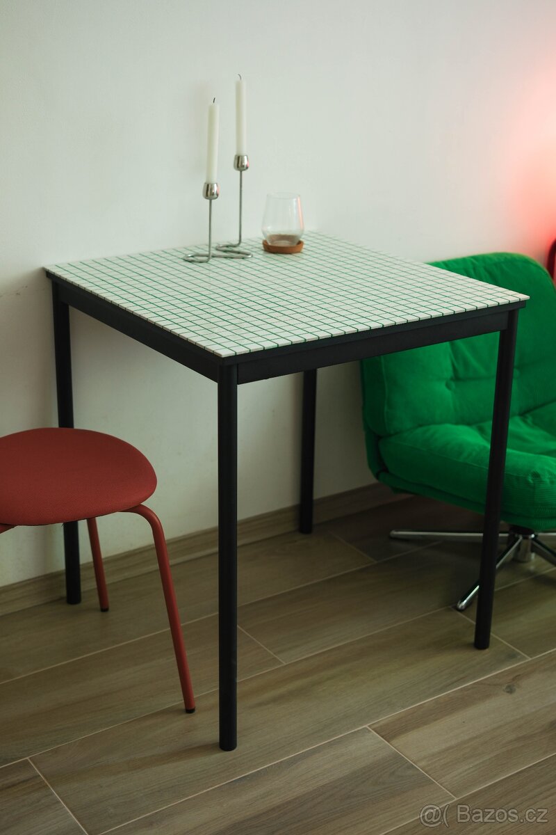 Mozaikový stůl IKEA / Mosaic table IKEA - 2