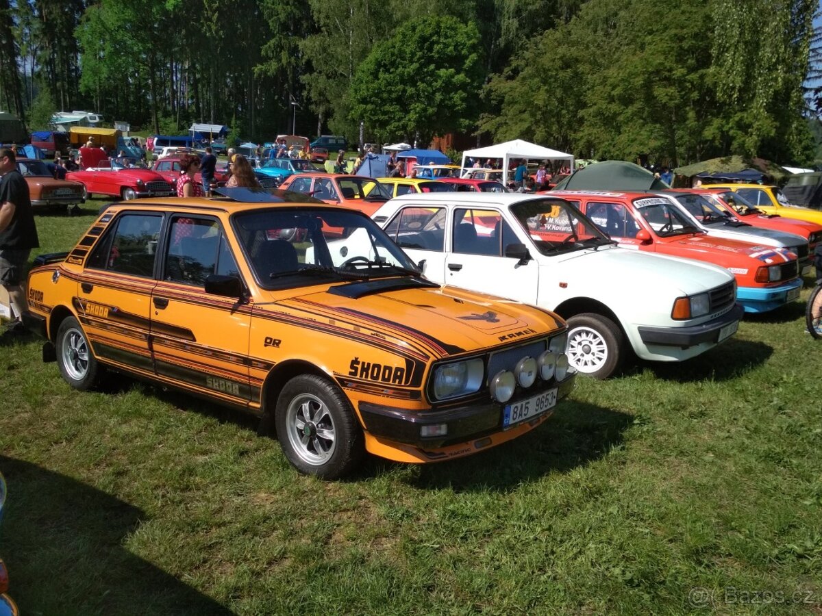 Škoda 105, bez koroze, unikátní vzhled, alu kola kopretiny - 2