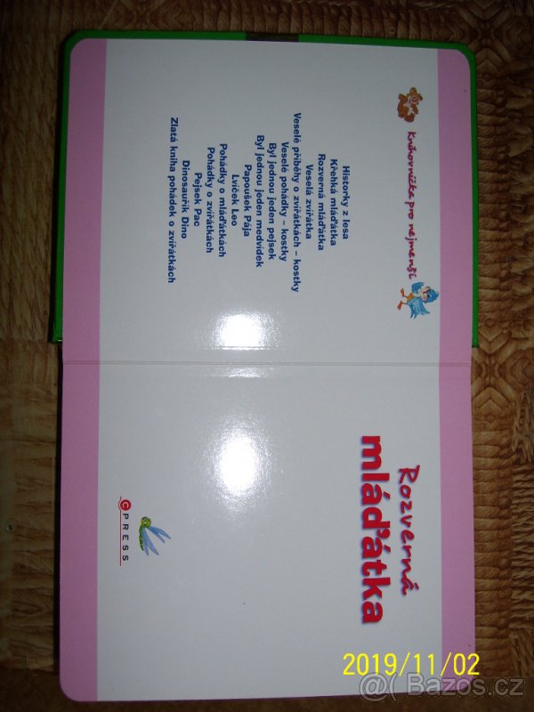 KNIHOVNIČKA PRO NEJMENŠÍ-ROZVERNÁ MLÁDÁTKA - 2
