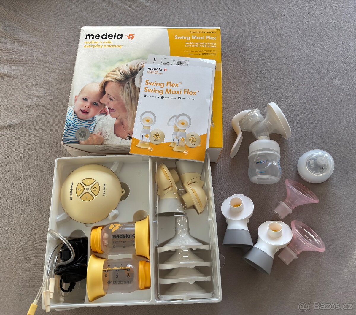 Odsavacka Medela + prislusenstvi - 2