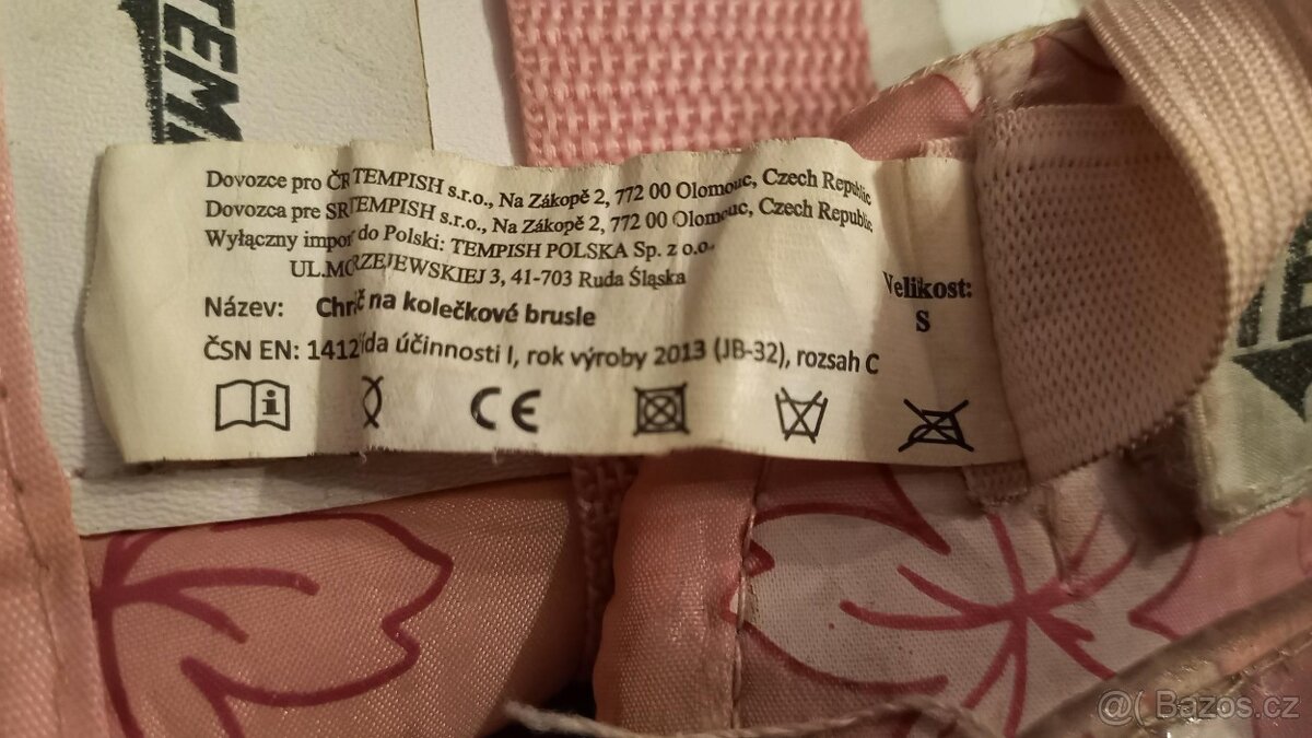 Chrániče na kolečkové brusle - vel. S - 2