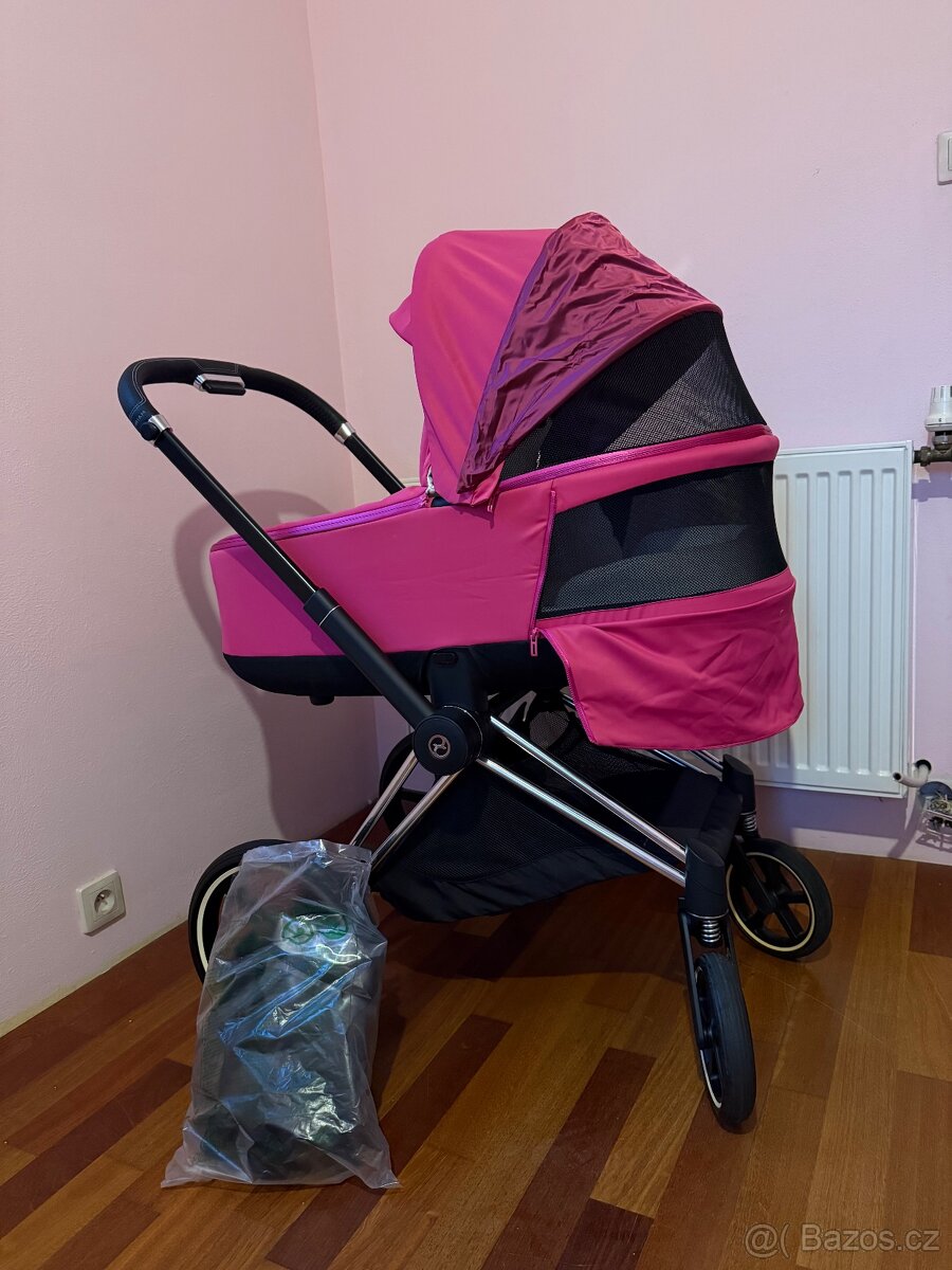 Cybex Priam 4.0 Chrome Black outlet + nova Korbicka Cybex - 2