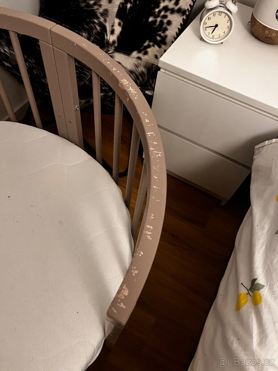 Rostoucí postýlka 7v1 včetně setu matrací - 2