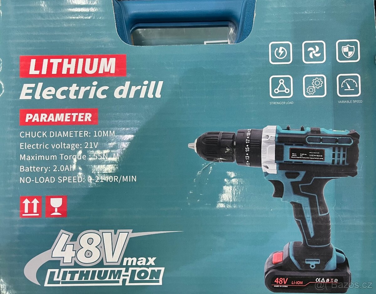 Nový AKU vrtací šroubovák - 2