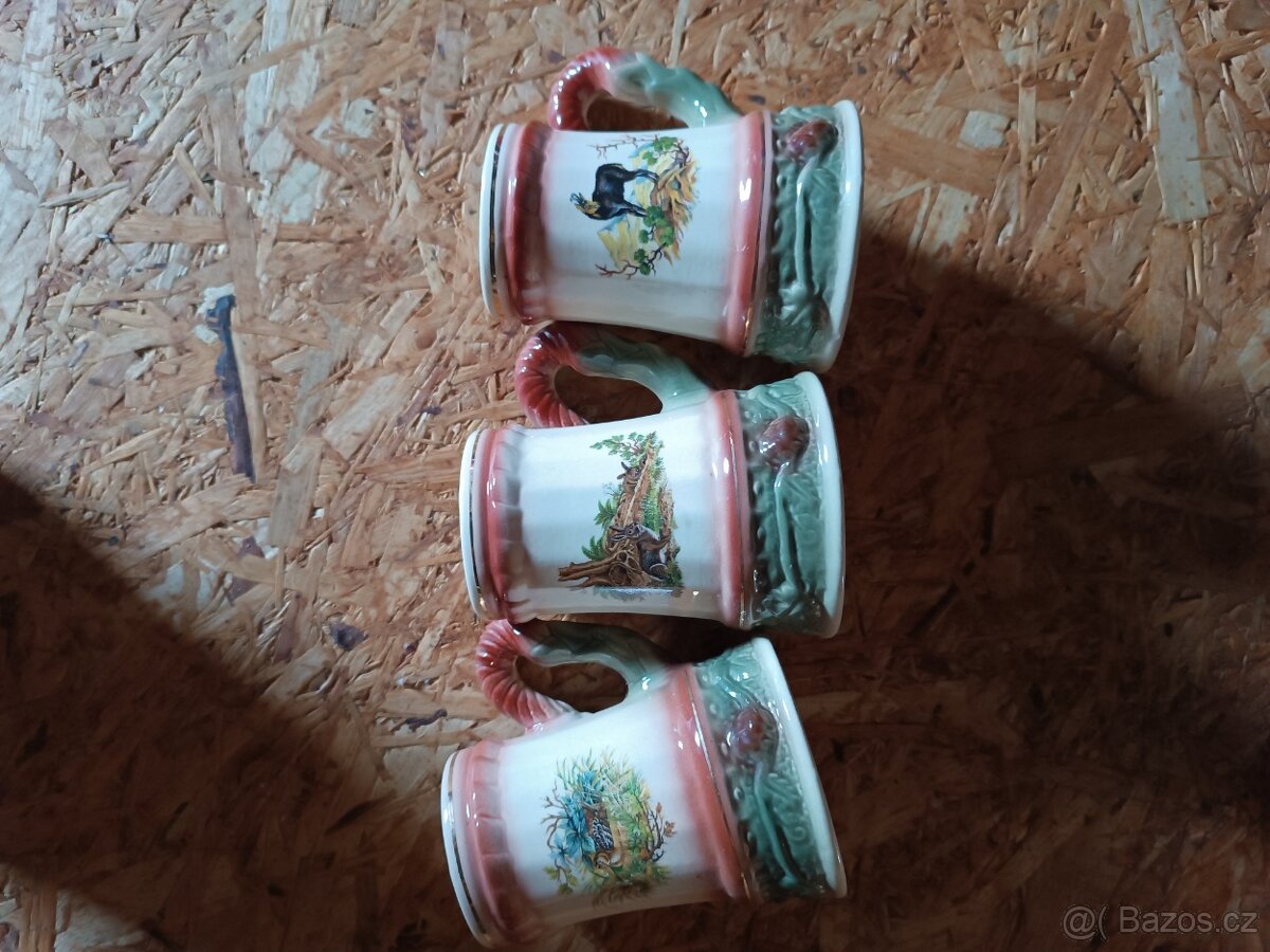 Sada myslivecká džbány - 2