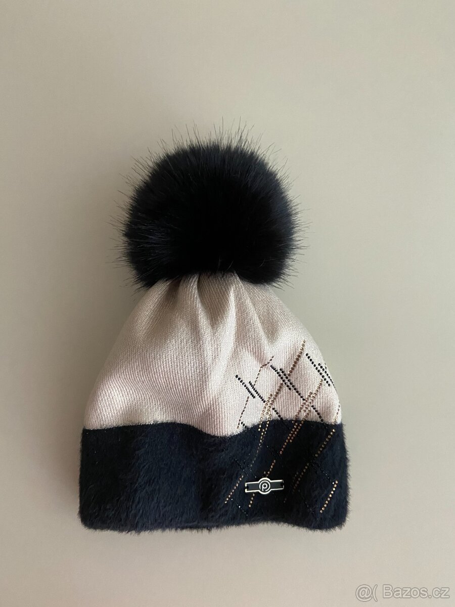 Nová krásná zimní dámská čepice - 2