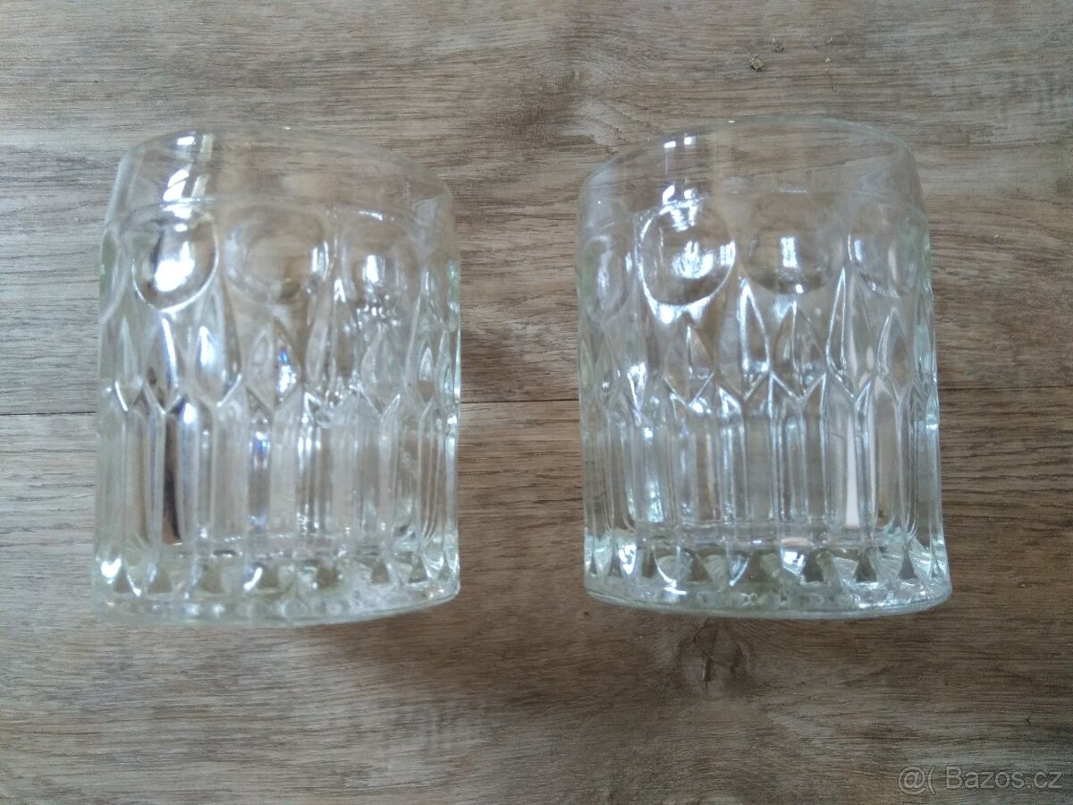 Sklenice různé 10 kusů za 100,- - 2