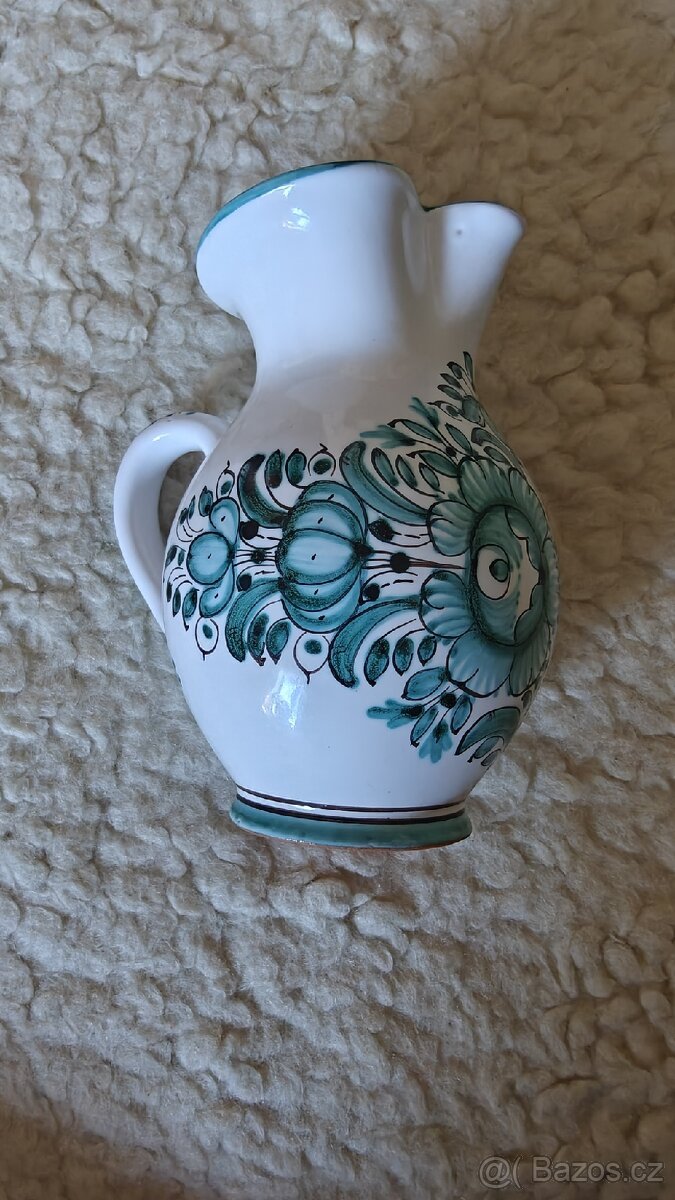 Sběratelský džbánek Modranská majolika - 2