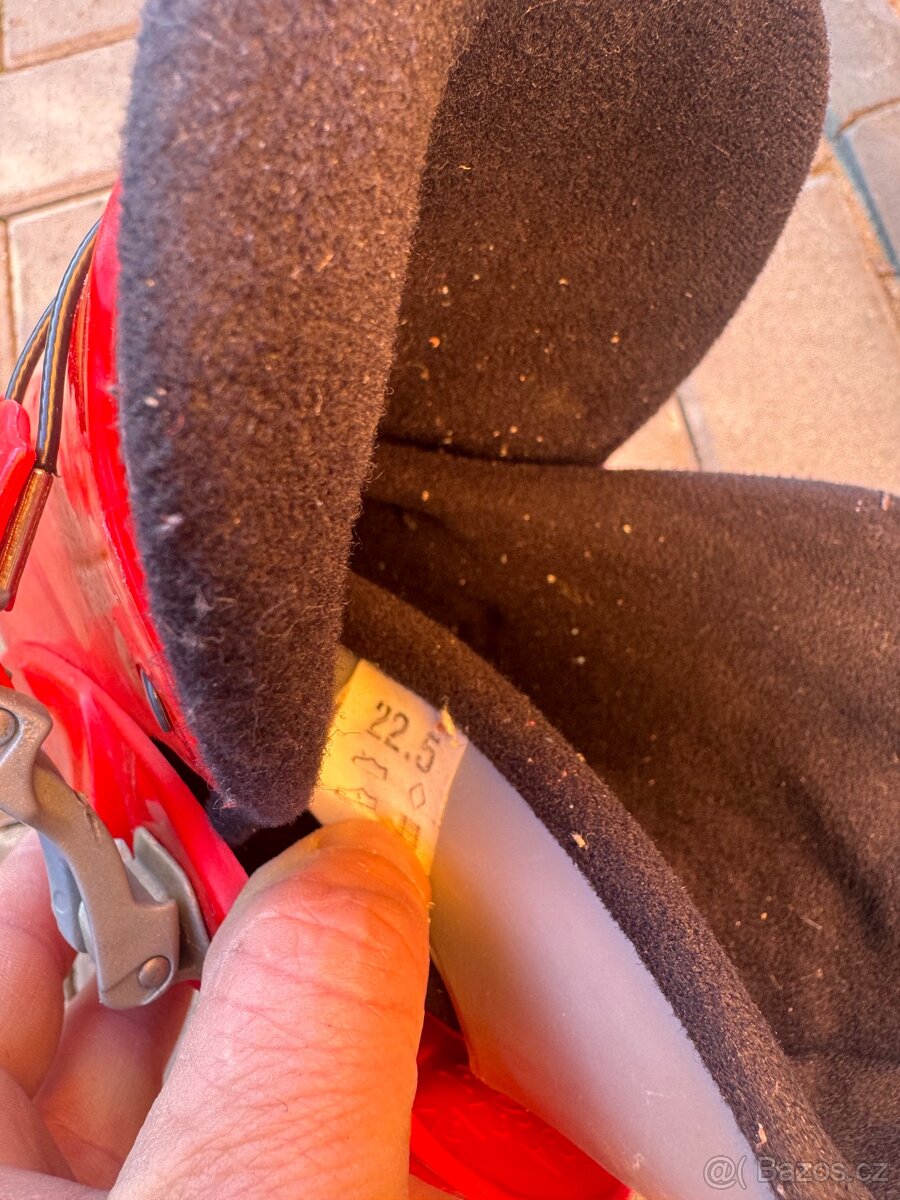 Dětské lyže + lyžáky - 2