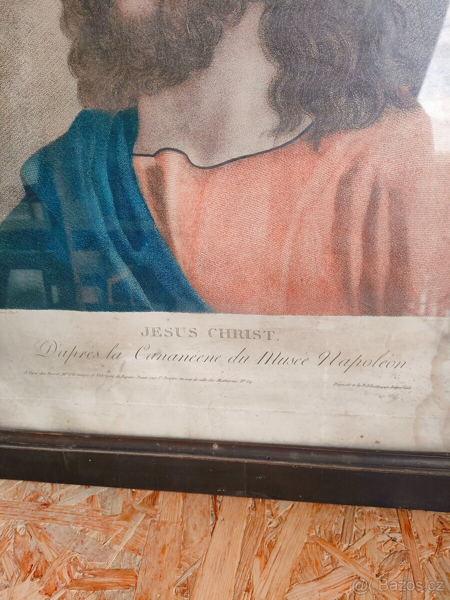 Autentický svatý obrázek - Ježíš - 2