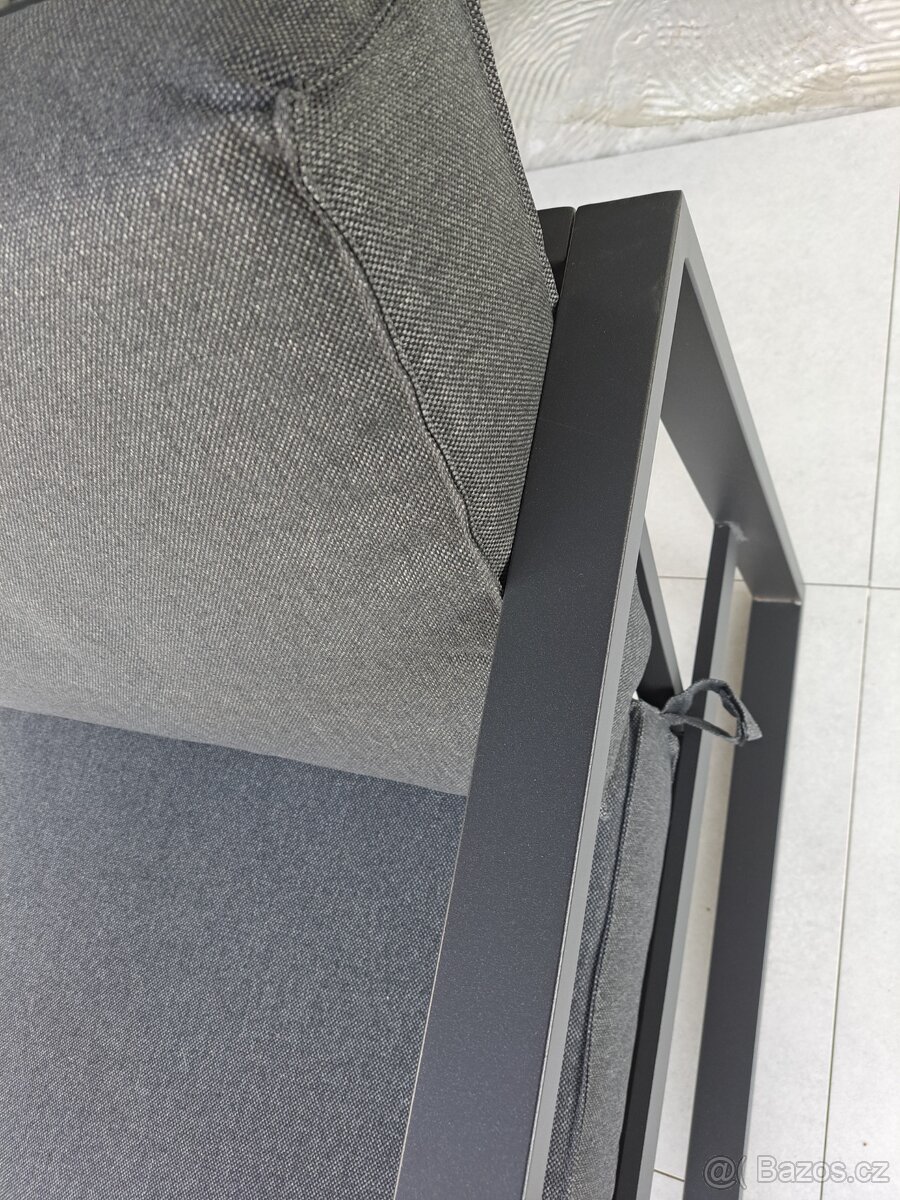 Nové zahradní křeslo hliník - 2