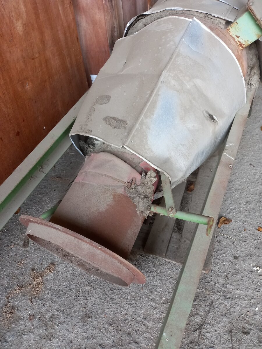 Cyklon odpopelnění, kotelna - 2