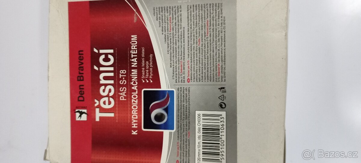 Těsnící pás k hydroizolačním nátěrům - 2