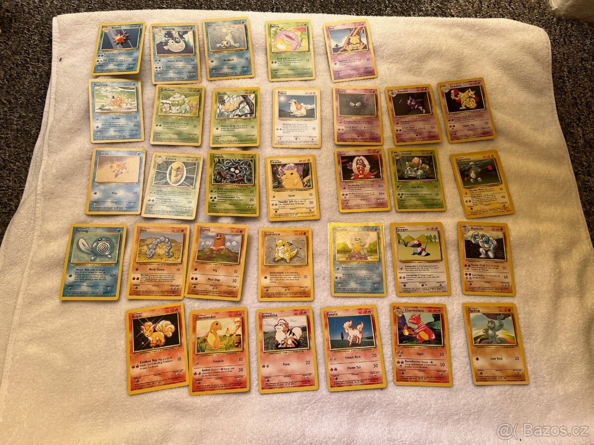 POKEMON BASE SET ROK 1999 - 2