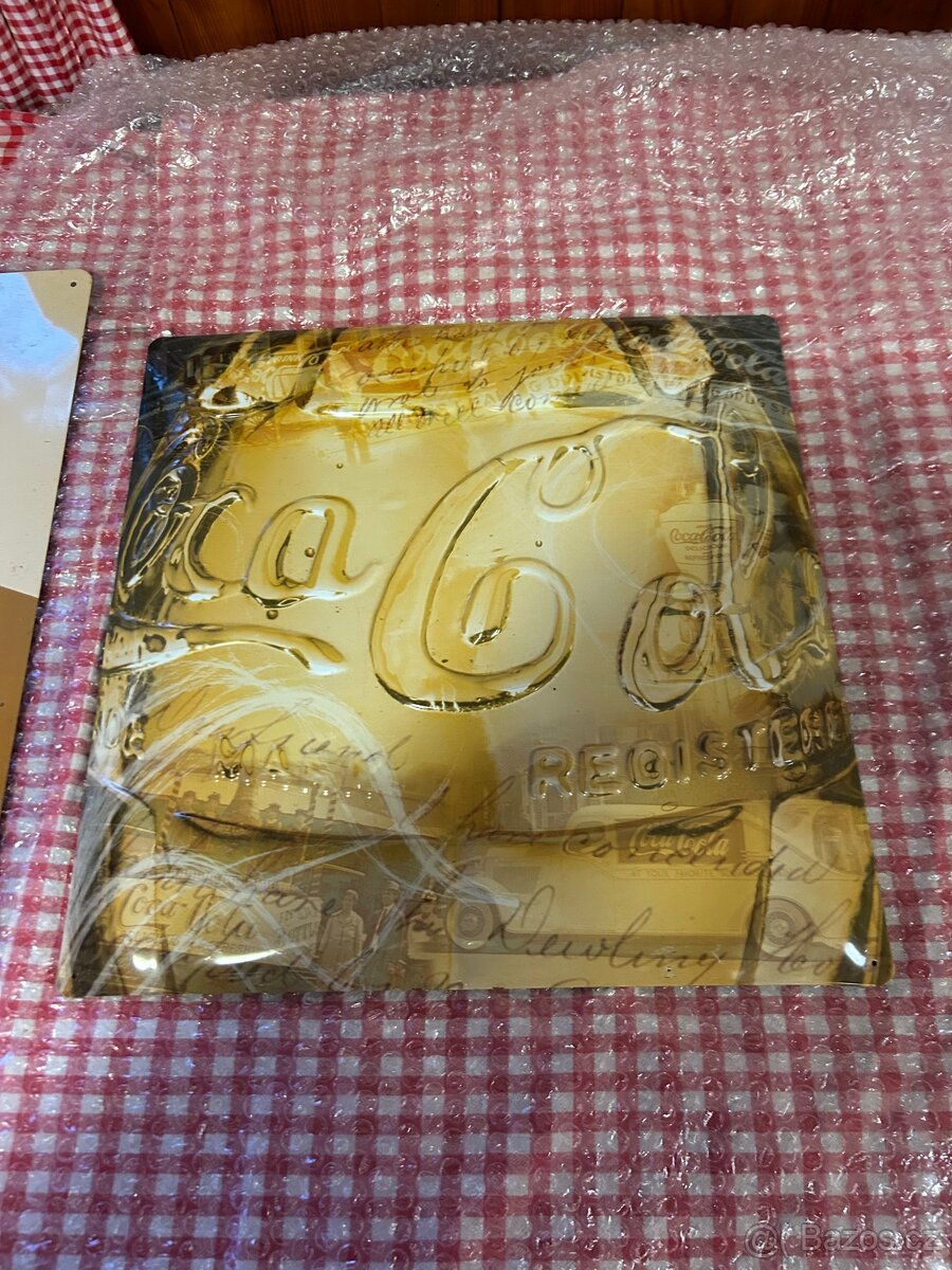 Plechové cedule CocaCola 4ks - 2