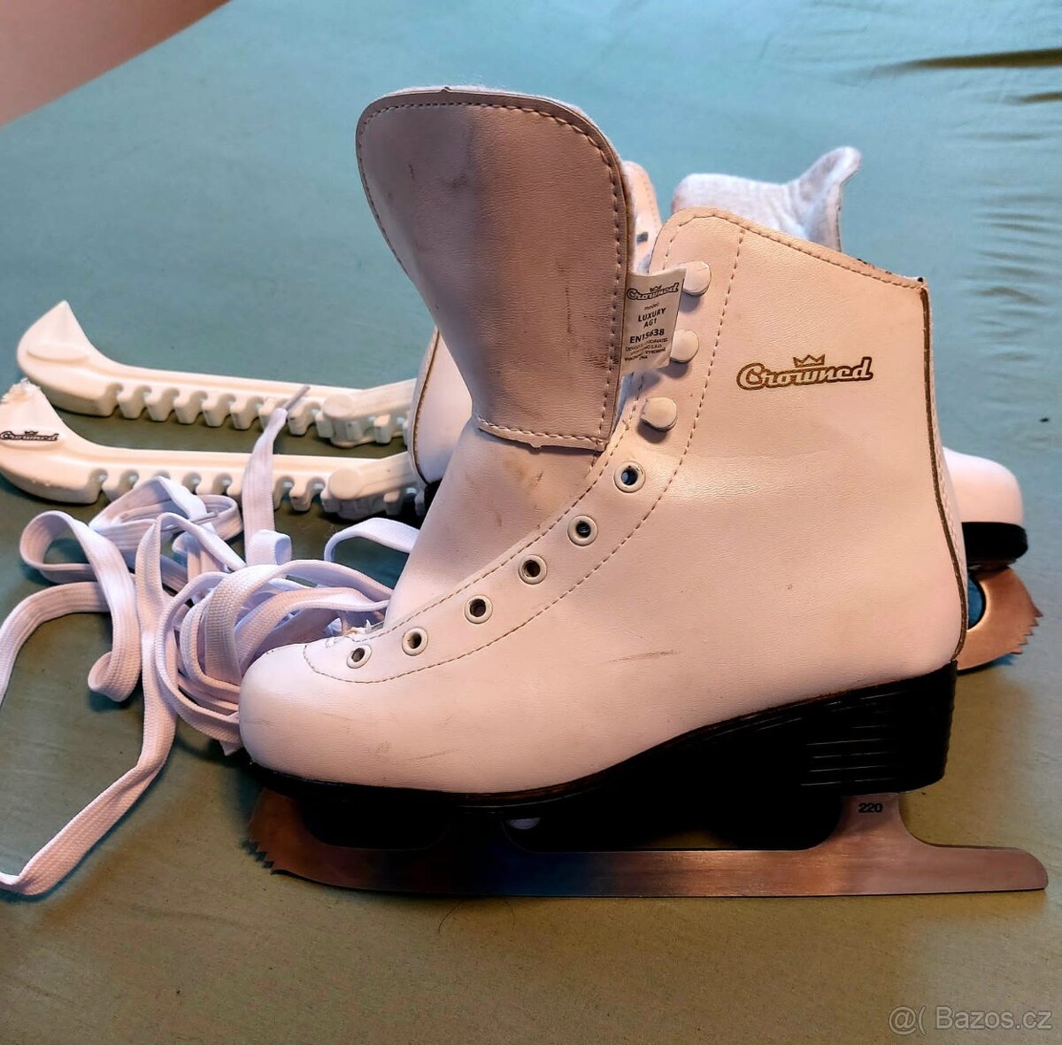 dívčí zateplené brusle - 2