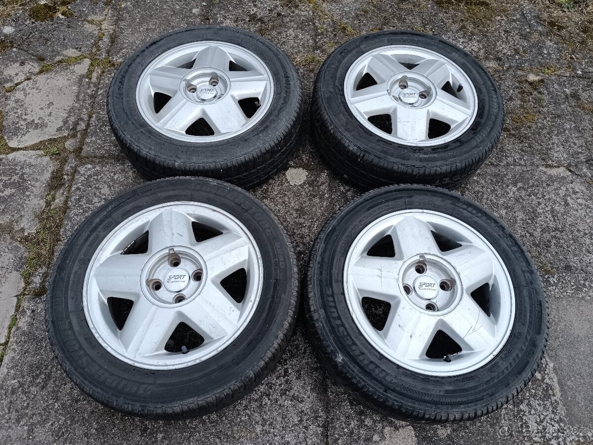 Alu disky Renault + letní pneu - 2
