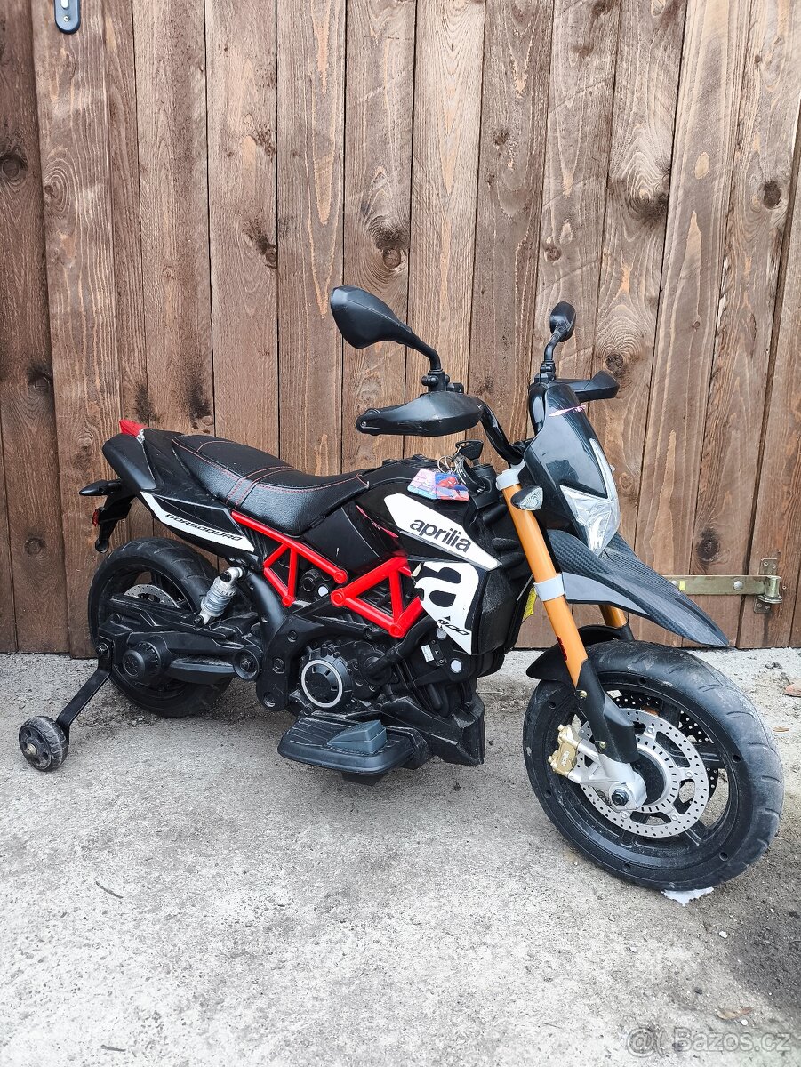 Aprilia Dorsoduro - dětská elektrická - 2