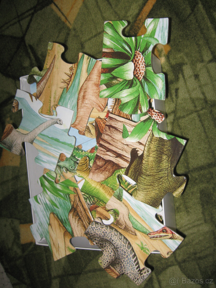 puzzle dinosauři - 2