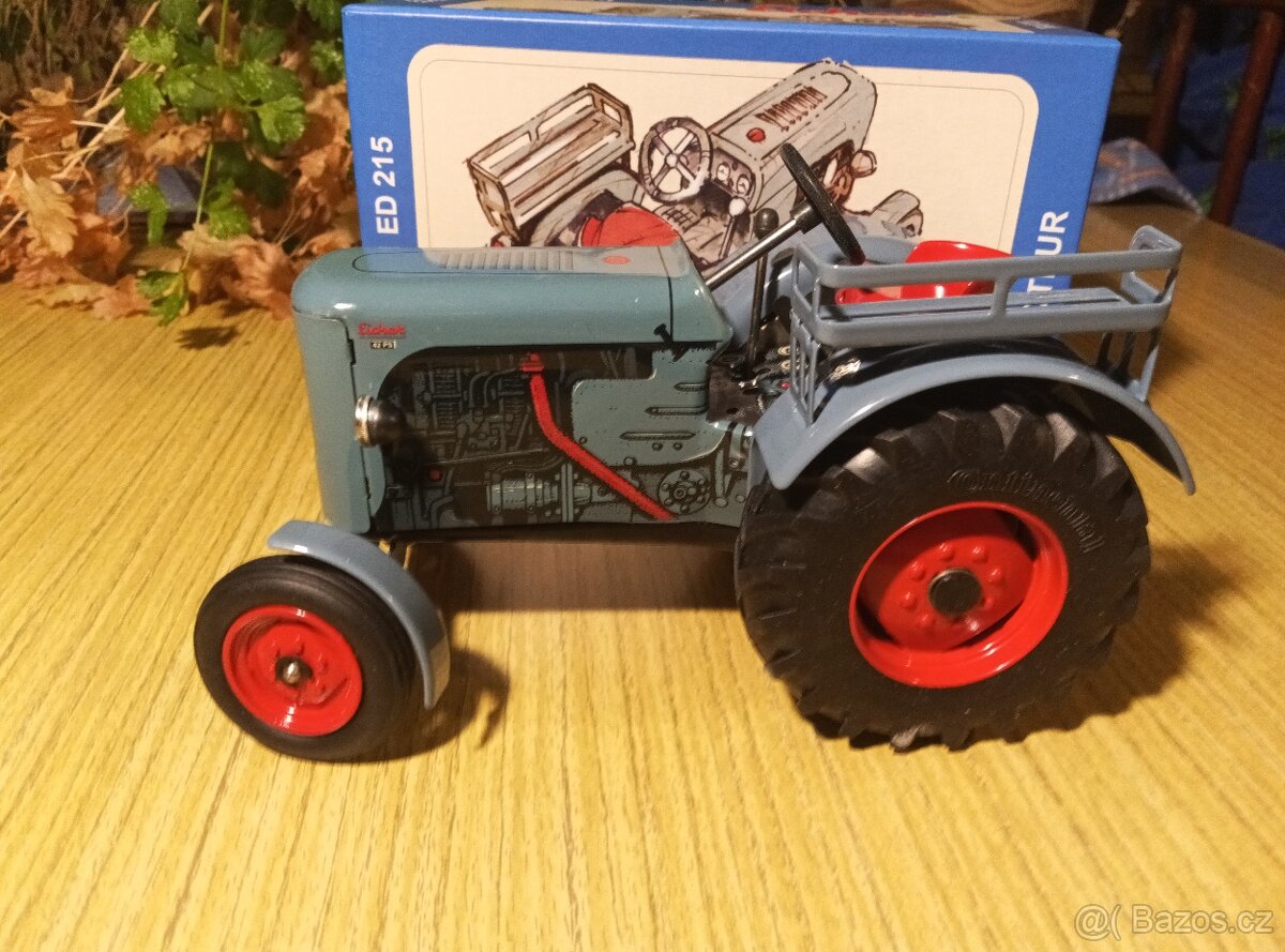 KOVAP Eicher ED 215 - Legendární modrý traktor - 2