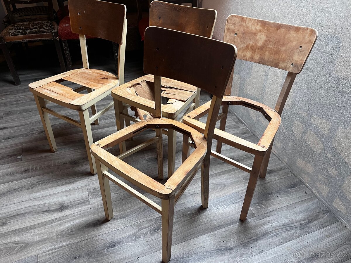 Staré židle k renovaci - 2