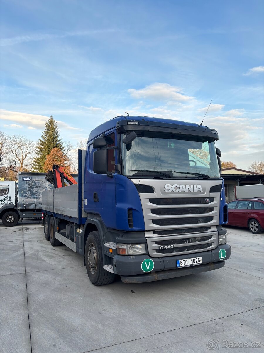 Scania G 440 + HR Palfinger 12000 - 2