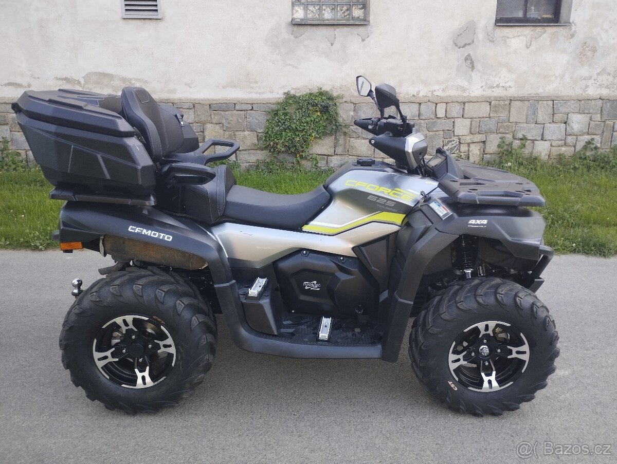 CFmoto Gladiator X625 A r.v 2022, EPS, 2700km, bílá SPZ