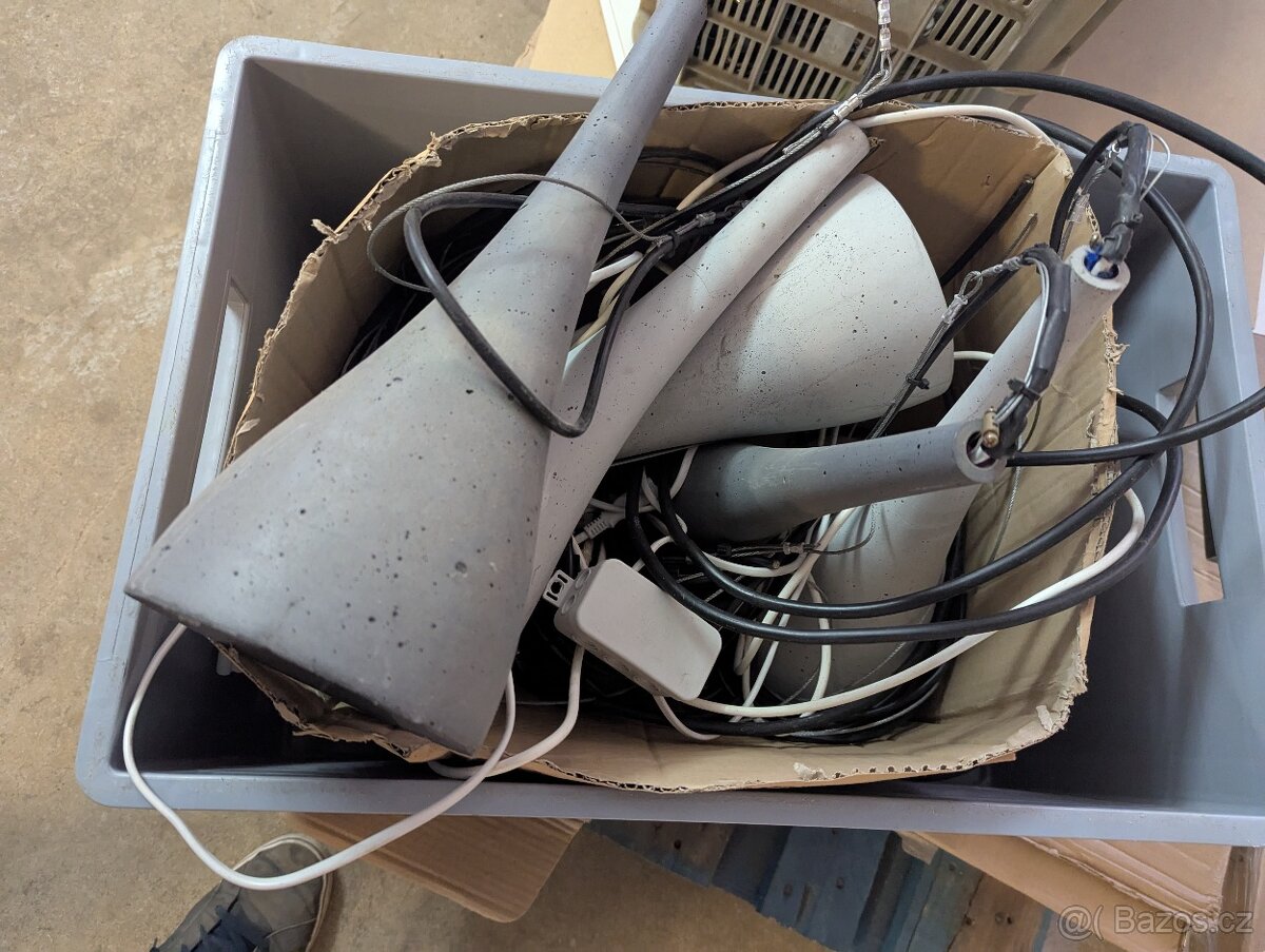 Světlo stropní - Betonová 5ks - 2