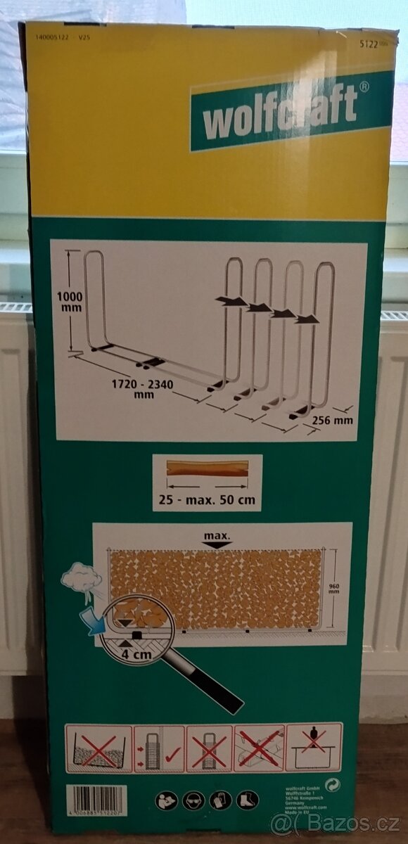Stojan na dřevo Wolfcraft - 2