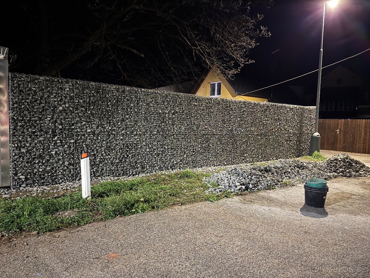 🗿GABIONY🪨sypané i rovnané na🗝️ - 2