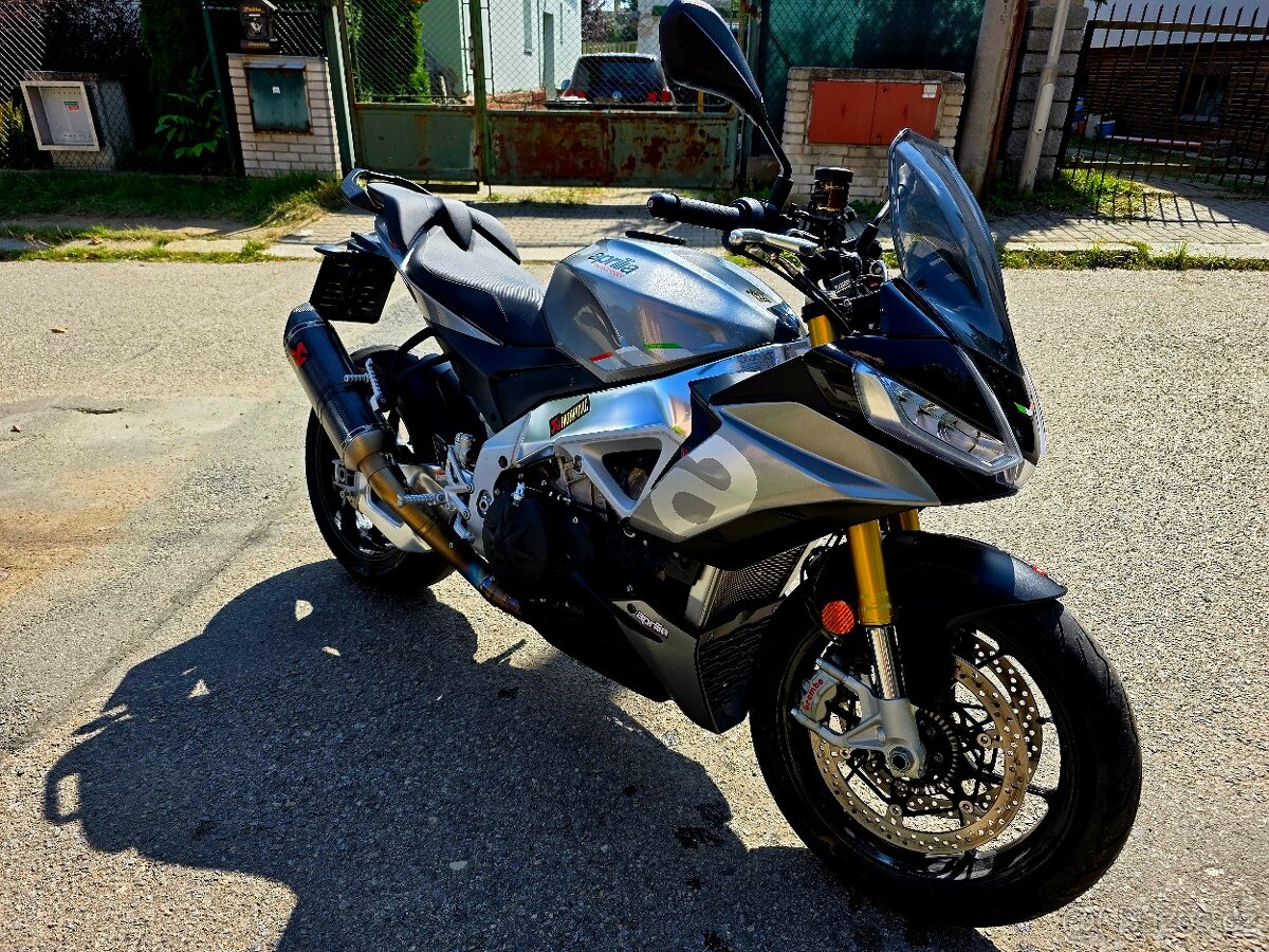 Aprilia Tuono V4 1100RR - ČR, stav nové motorky, Akrapovič - 2