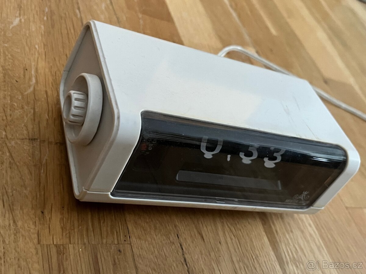 PRODÁNO Hodiny - budík, překlápěcí, 1960-70, Meister Anker - 2