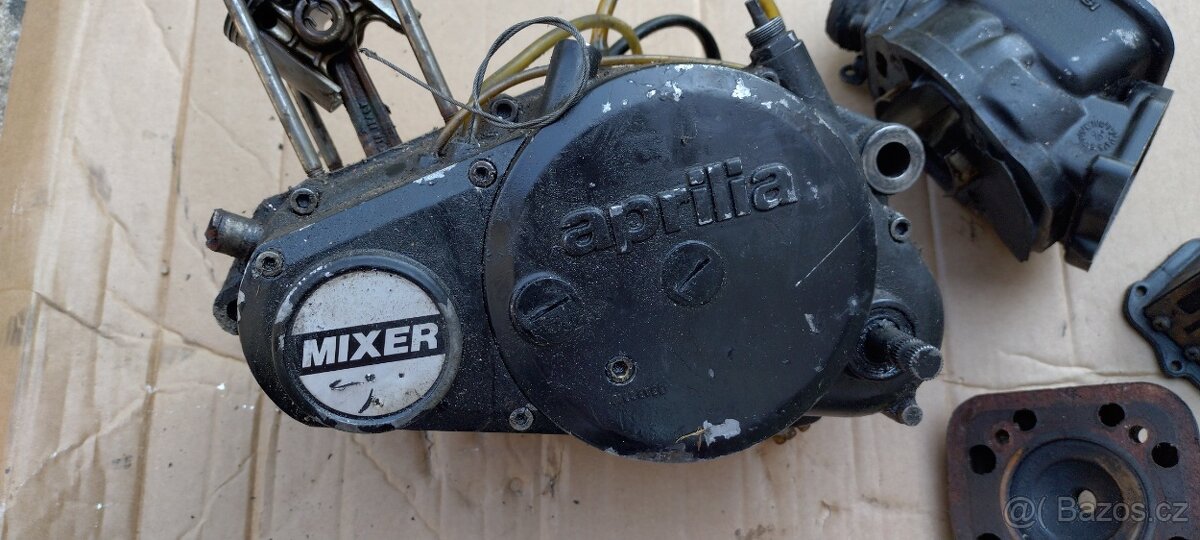 Motor Rotax 127 Aprilia 125 s válcem Malossi 160 - 2