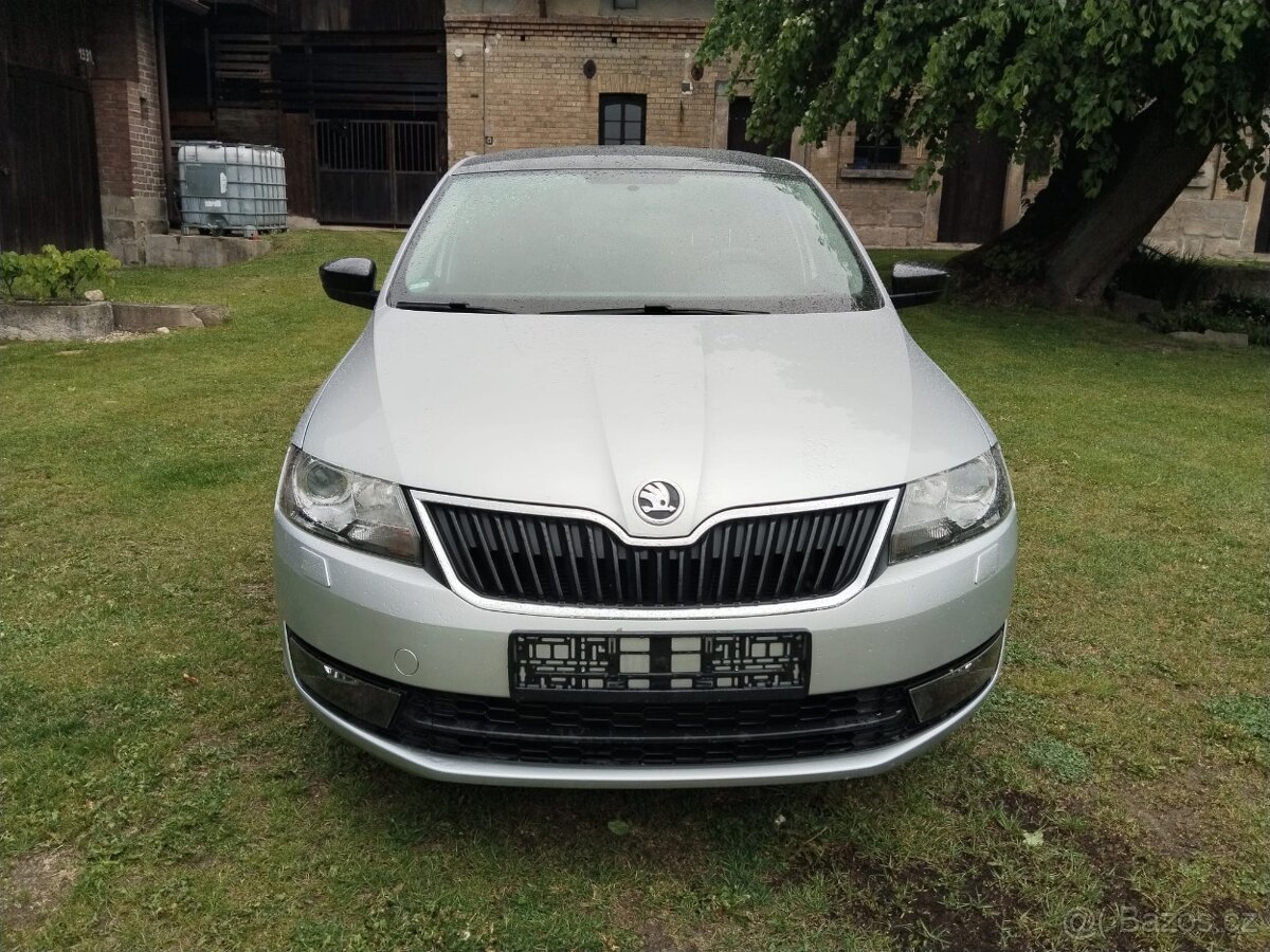 Škoda Rapid spaceback,1,2tsi,77kw,klima,serviska 119000km - 2
